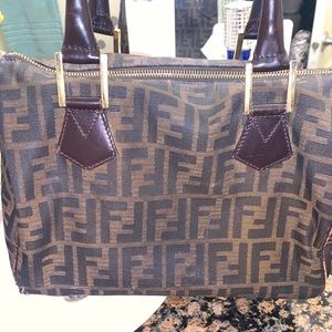 Fendi zucca Boston bag